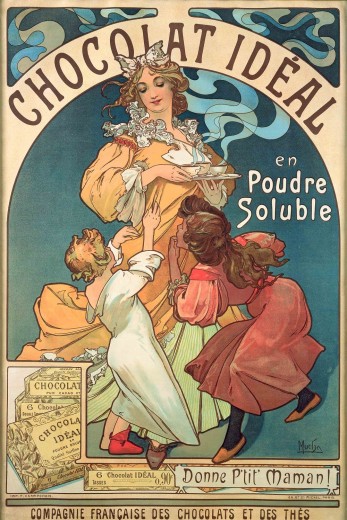 A. Mucha. Chocolat Ideal - 1897